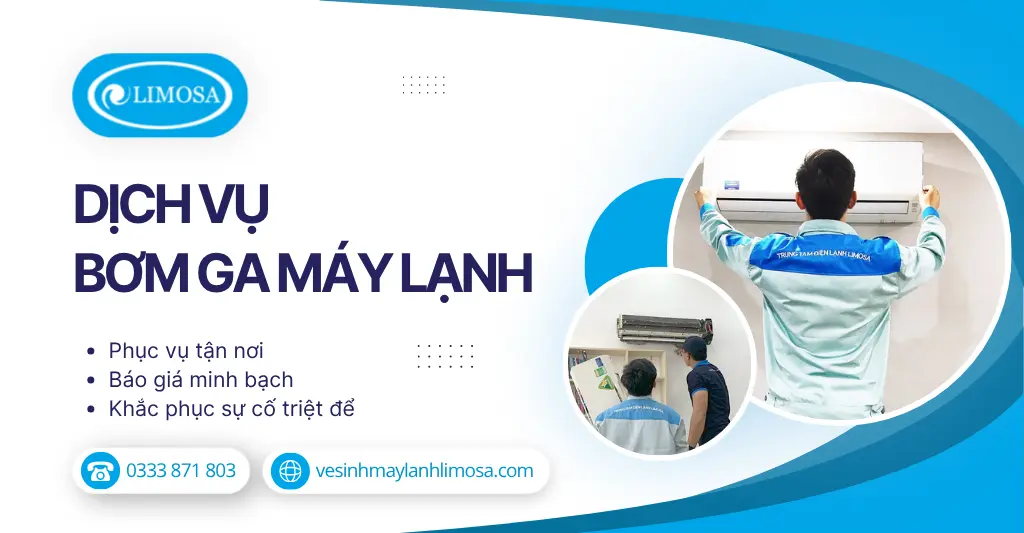 Bơm ga máy lạnh