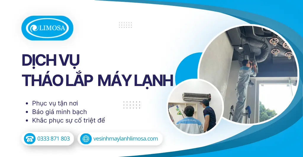 Tháo lắp máy lạnh