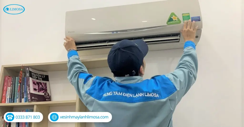Dịch vụ vệ sinh máy lạnh chuyên nghiệp tại Trung tâm Vệ Sinh Máy Lạnh Limosa