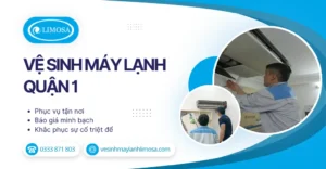 Vệ sinh máy lạnh Quận 1