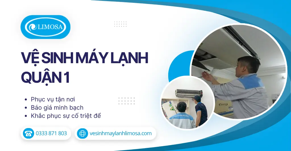 Vệ sinh máy lạnh Quận 1