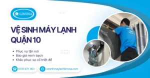 Vệ sinh máy lạnh Quận 10
