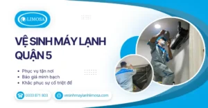 Vệ sinh máy lạnh Quận 5