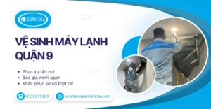 Vệ sinh máy lạnh Quận 9