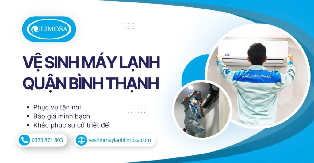 Vệ sinh máy lạnh Quận Bình Thạnh