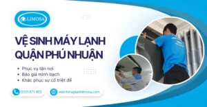 Vệ sinh máy lạnh Quận Phú Nhuận