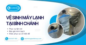 Vệ sinh máy lạnh tại Bình Chánh
