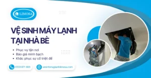 Vệ sinh máy lạnh tại Nhà Bè