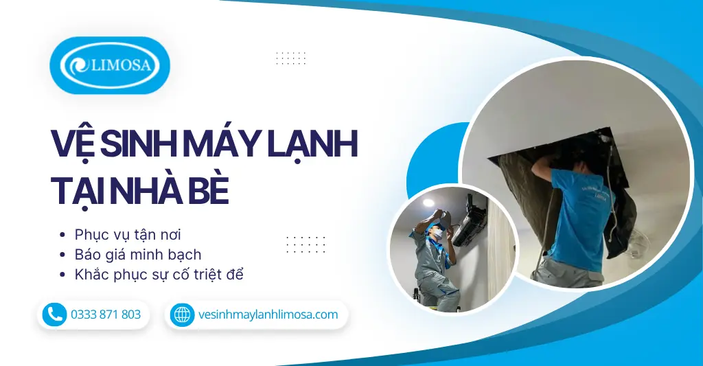 Vệ sinh máy lạnh tại Nhà Bè