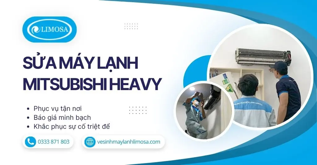 Sửa Máy Lạnh Mitsubishi Heavy