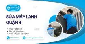 Sửa máy lạnh Quận 4