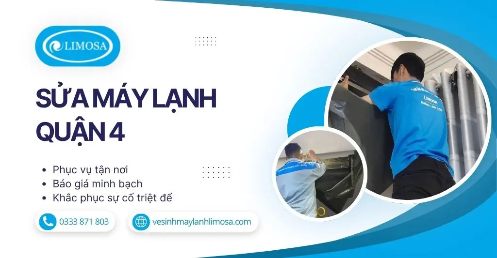 Sửa máy lạnh Quận 4