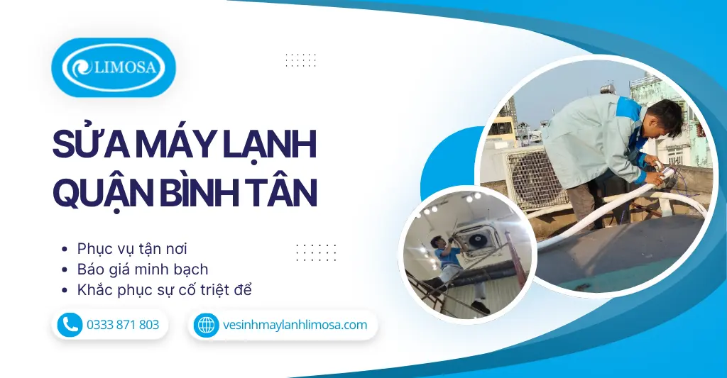 Sửa Máy Lạnh Quận Bình Tân