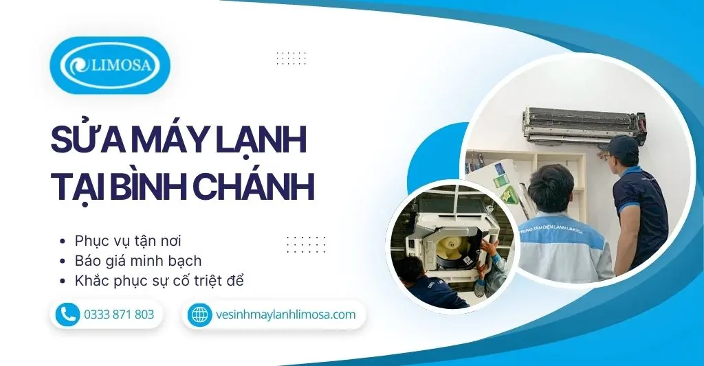 Sửa Máy Lạnh Tại Bình Chánh