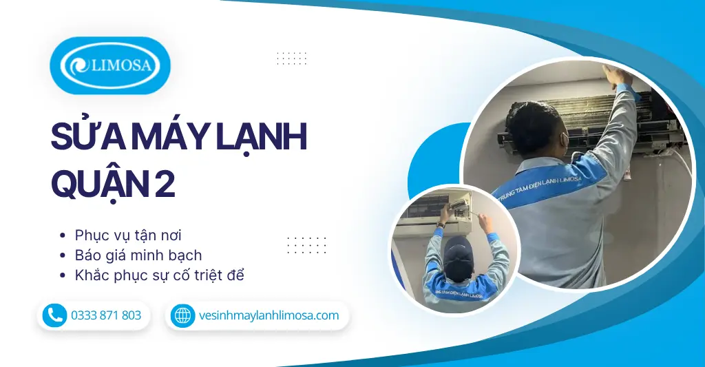 Sửa máy lạnh Quận 2