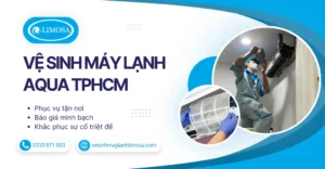 Vệ sinh máy lạnh Aqua