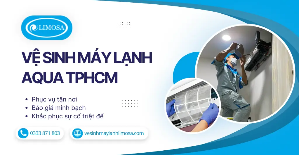 Vệ sinh máy lạnh Aqua