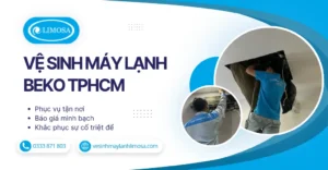 Vệ sinh máy lạnh Beko