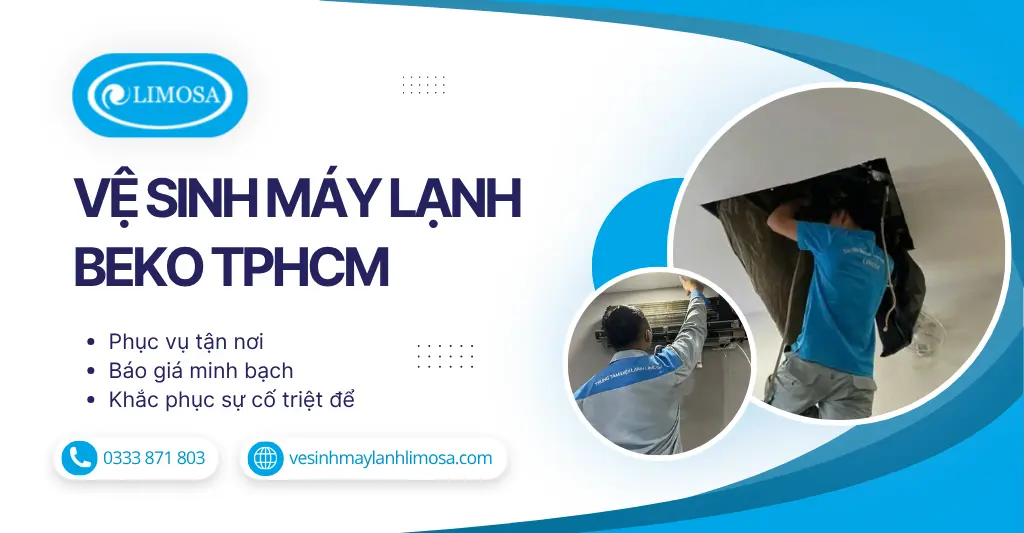 Vệ sinh máy lạnh Beko