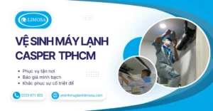 Vệ sinh máy lạnh Casper