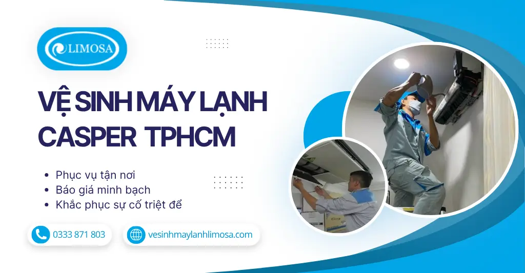 Vệ sinh máy lạnh Casper