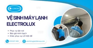 Vệ sinh máy lạnh Electrolux
