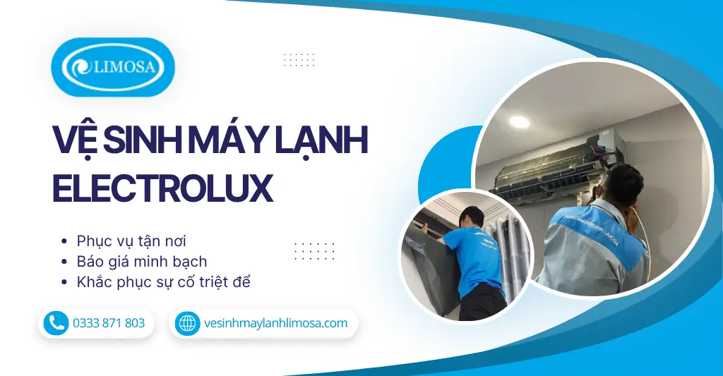 Vệ sinh máy lạnh Electrolux
