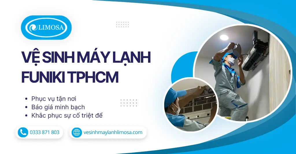 Vệ sinh máy lạnh Funiki