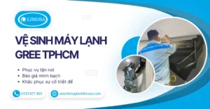 Vệ sinh máy lạnh Gree