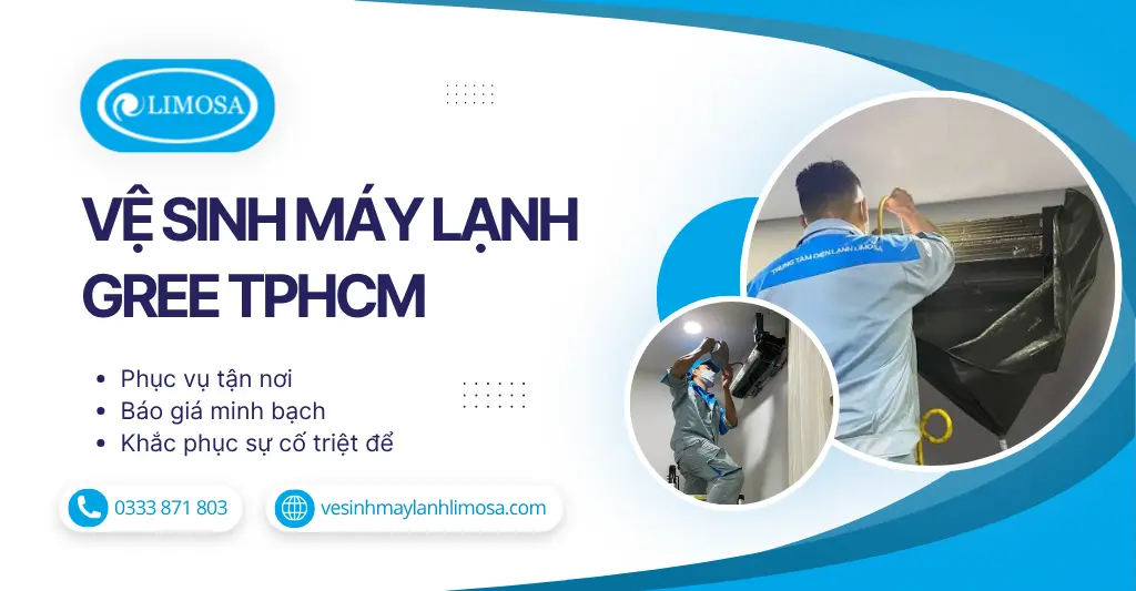 Vệ sinh máy lạnh Gree