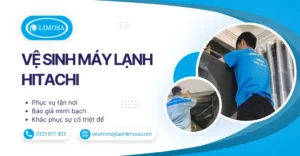 Vệ sinh máy lạnh Hitachi