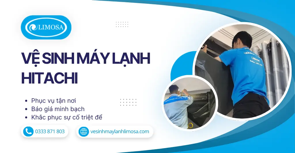 Vệ sinh máy lạnh Hitachi