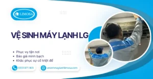 Vệ sinh máy lạnh LG