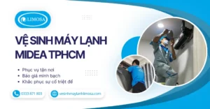 Vệ sinh máy lạnh Midea