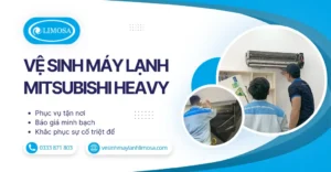 Vệ sinh máy lạnh Mitsubishi Heavy