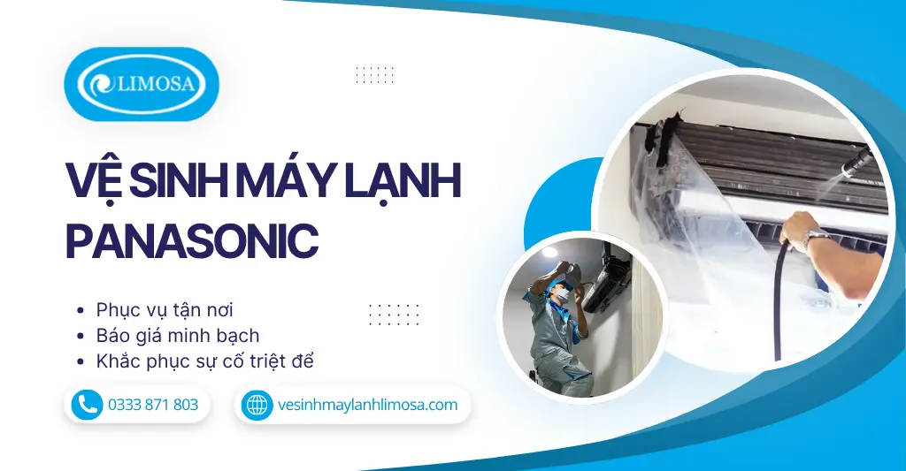 Vệ sinh máy lạnh Panasonic