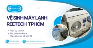Vệ sinh máy lạnh Reetech