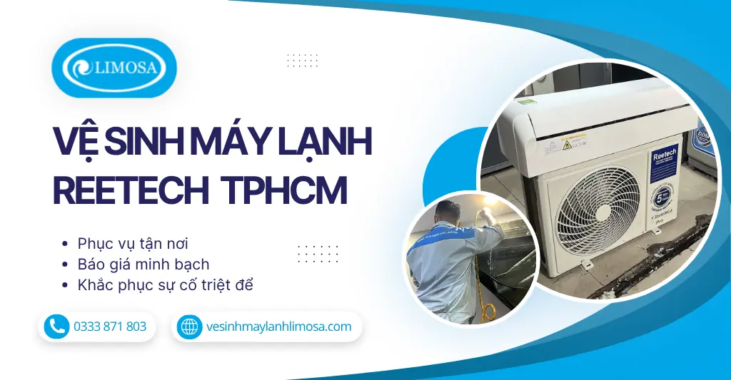 Vệ sinh máy lạnh Reetech