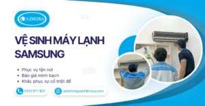 Vệ sinh máy lạnh Samsung