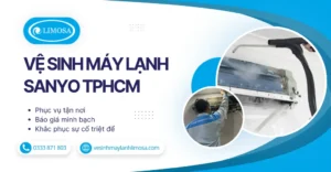 Vệ sinh máy lạnh Sanyo