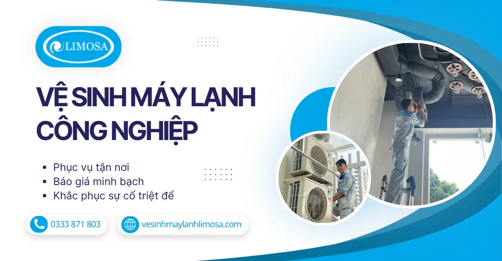 Vệ sinh máy lạnh công nghiệp