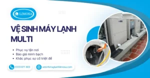 Vệ sinh máy lạnh multi