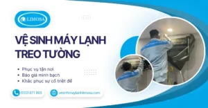 Vệ sinh máy lạnh treo tường