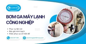 Bơm Ga Máy Lạnh Công Nghiệp