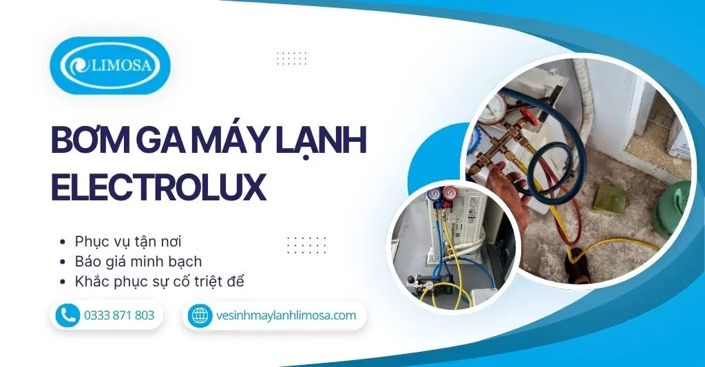 Bơm Ga Máy Lạnh Electrolux