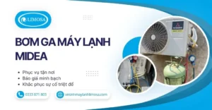 Bơm Ga Máy Lạnh Midea