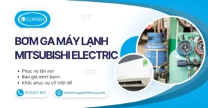 Bơm Ga Máy Lạnh Mitsubishi Electric