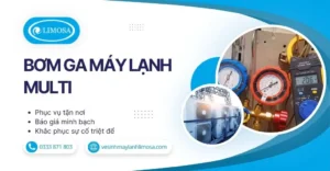 Bơm Ga Máy Lạnh Multi