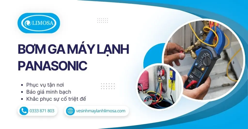 Bơm Ga Máy Lạnh Panasonic