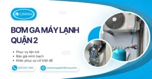 Bơm Ga Máy Lạnh Quận 2